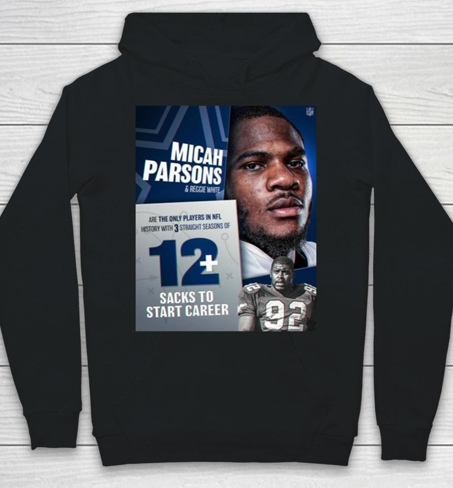 Micah Parsons 11 Putting Himself In The Record Books Next To The Minister Of Defense Hoodie