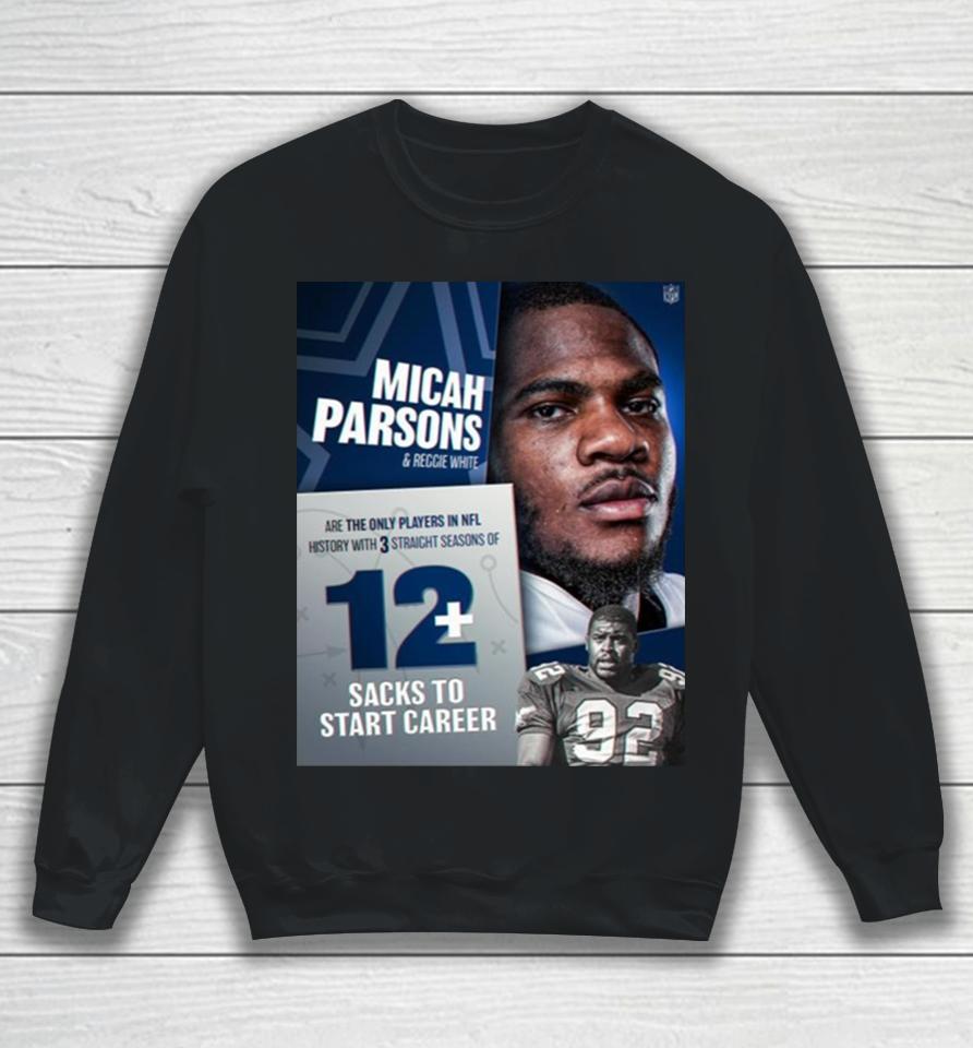 Micah Parsons 11 Putting Himself In The Record Books Next To The Minister Of Defense Sweatshirt