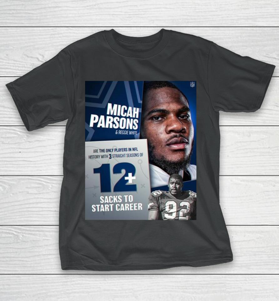 Micah Parsons 11 Putting Himself In The Record Books Next To The Minister Of Defense T-Shirt