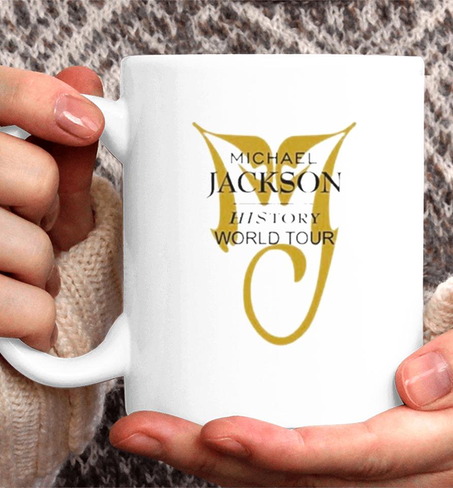 Michael Jackson History World Tour White Coffee Mug