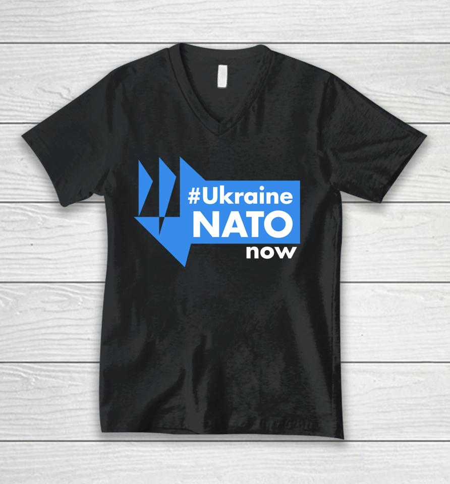 Michael Mcfaul Ukraine Nato Now Unisex V-Neck T-Shirt
