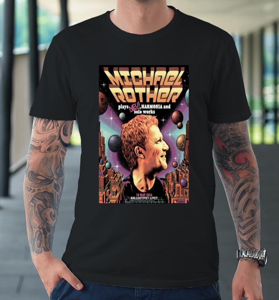 Michael Rother Concert Kollektivet Livet Stockholm Sweden May 18 2024 Premium T-Shirt