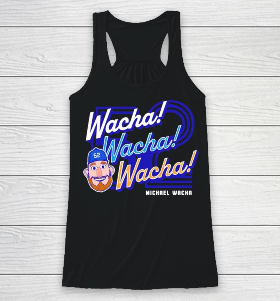 Michael Wacha 52 Kansas City Royals Baseball Racerback Tank