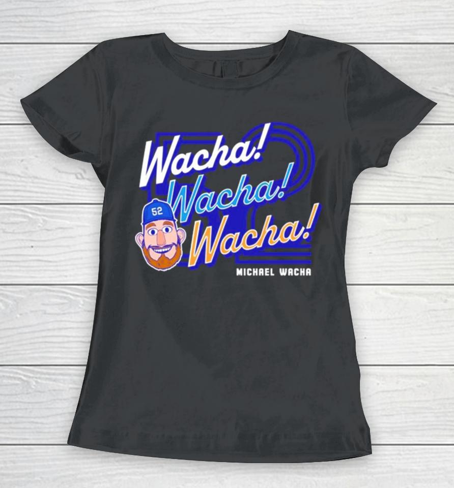 Michael Wacha 52 Kansas City Royals Baseball Women T-Shirt