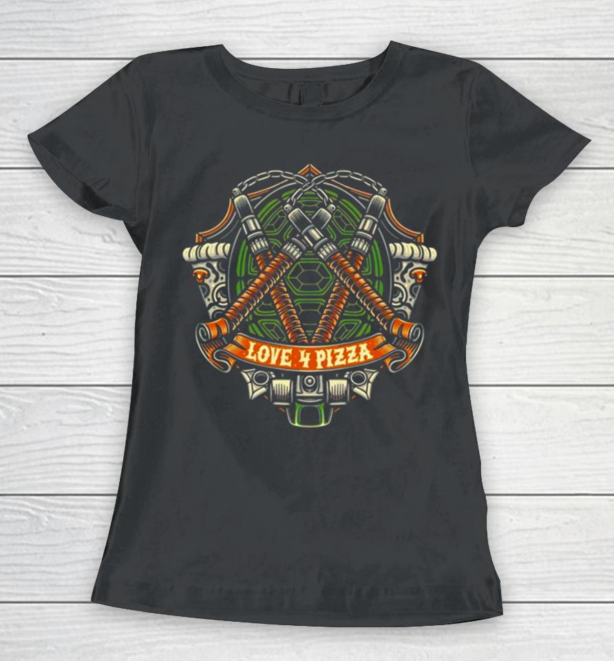 Michelangelo From Teenage Mutant Ninja Turtles Women T-Shirt