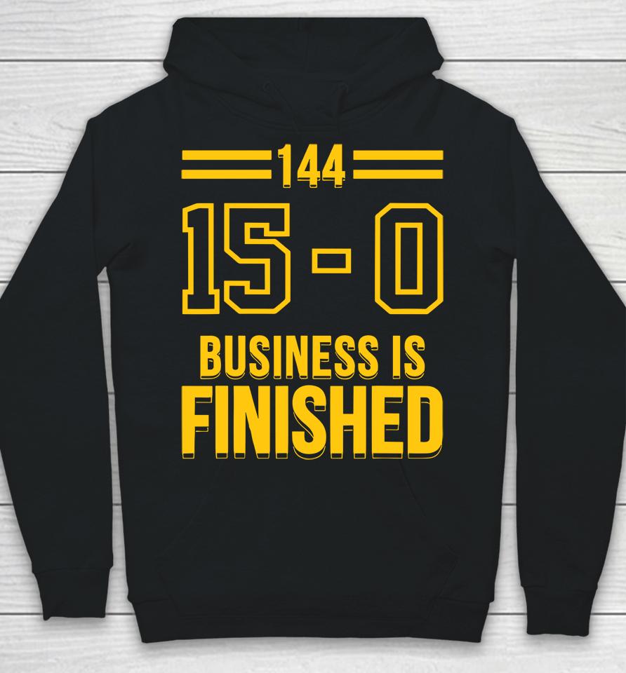 Michigan Business Is Finished 144 15 0 Hoodie
