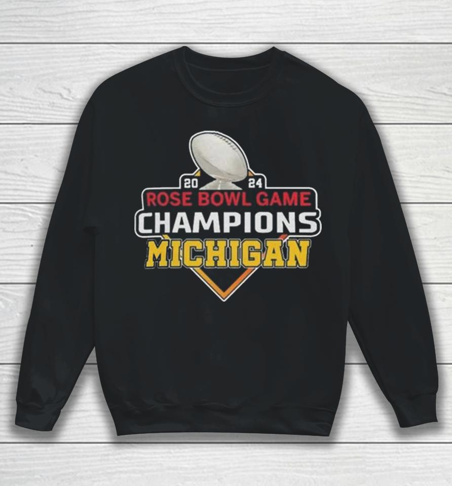 Michigan Champion Semifinal Bowl 2024 Rose Game Sweatshirt