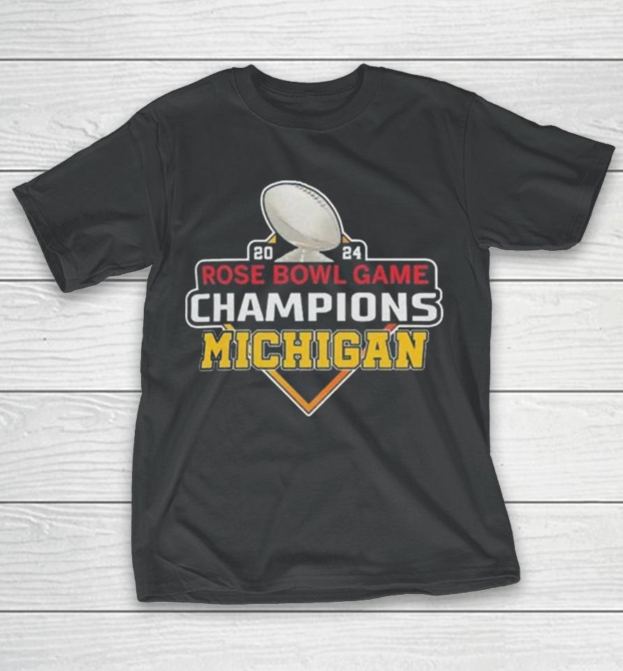 Michigan Champion Semifinal Bowl 2024 Rose Game T-Shirt
