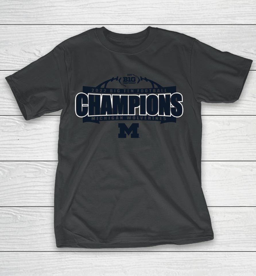 Michigan Football Big Ten Champions T-Shirt
