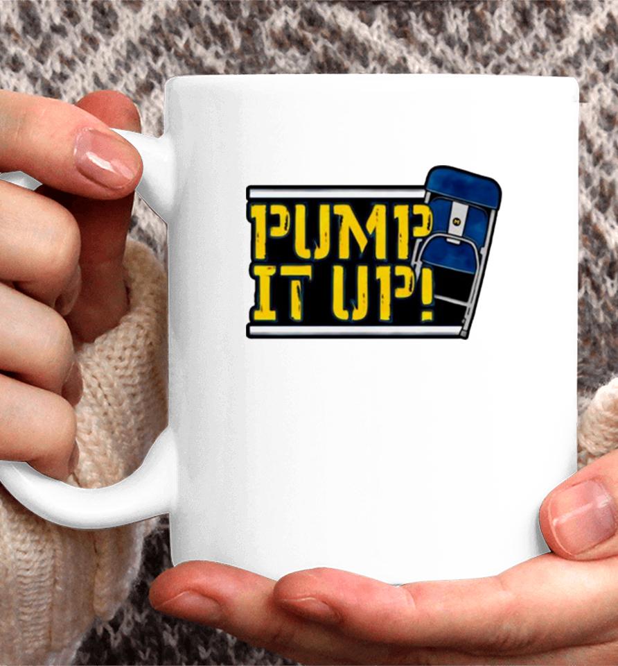 Michigan Football Pump It Up Coffee Mug