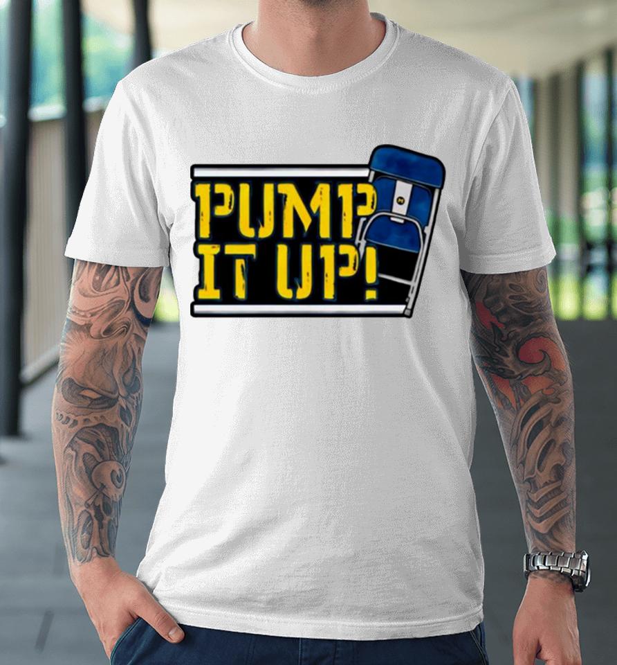 Michigan Football Pump It Up Premium T-Shirt