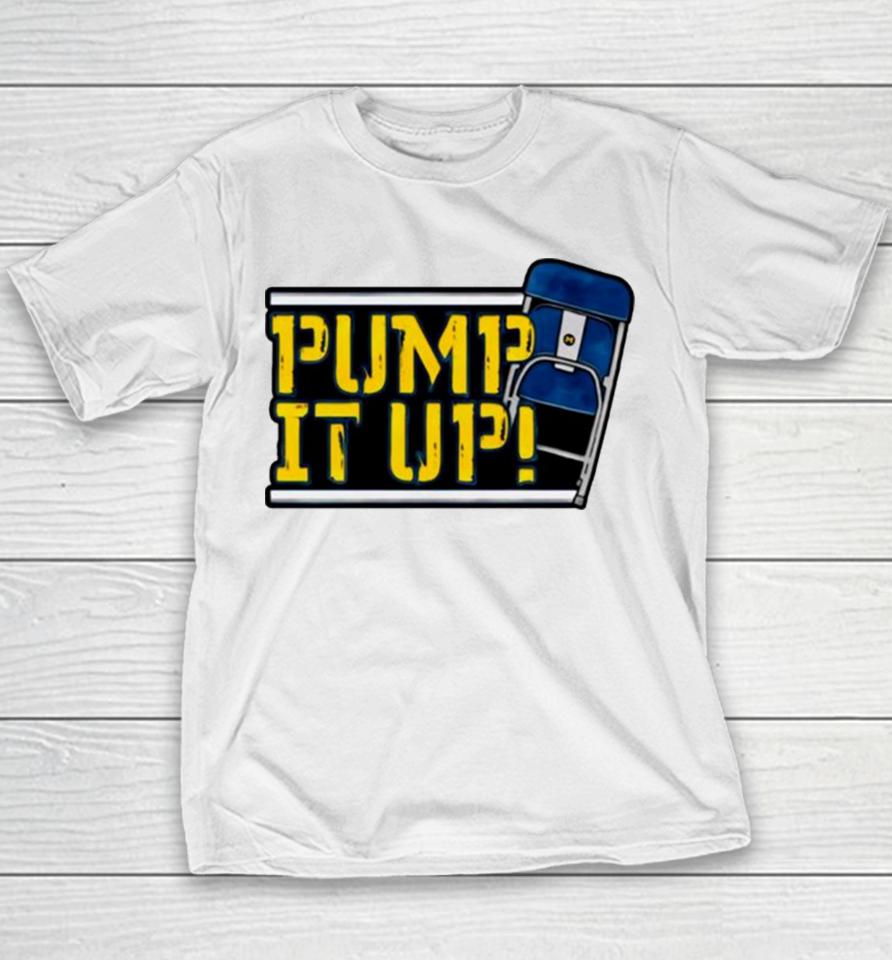 Michigan Football Pump It Up Youth T-Shirt
