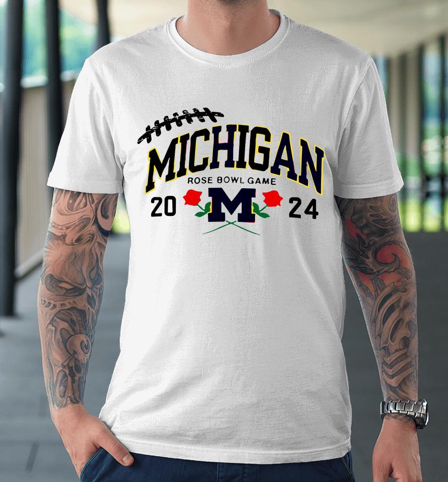 Michigan Rose Bowl Game 2024 Premium T-Shirt