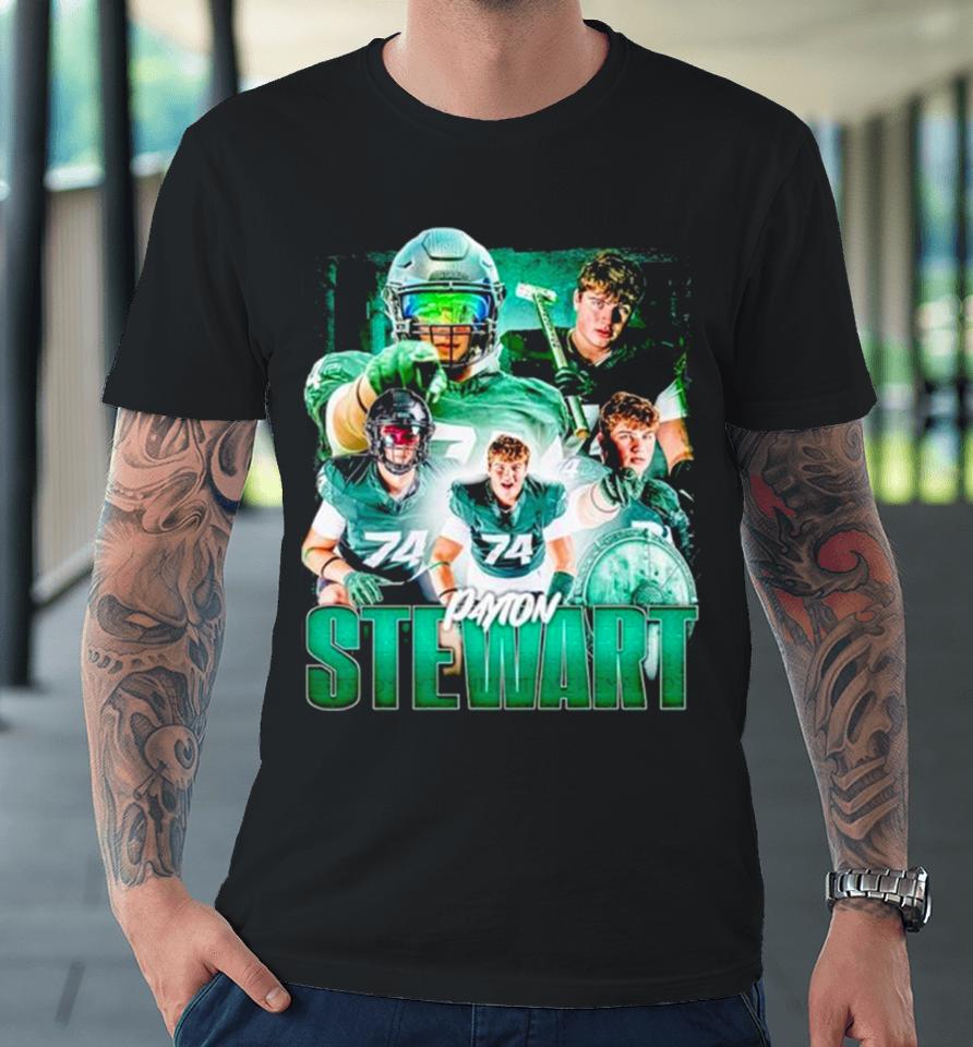 Michigan State Spartans 74 Payton Stewart Premium T-Shirt