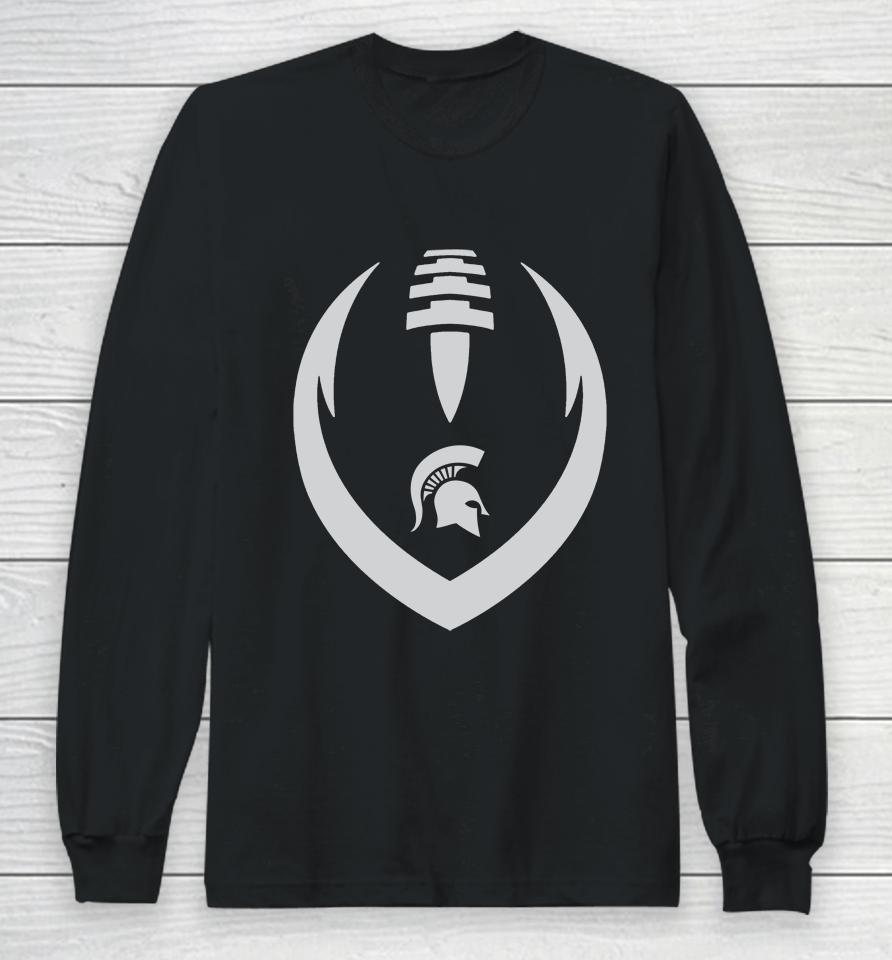 Michigan State Spartans Football Icon Legend Performance Long Sleeve T-Shirt