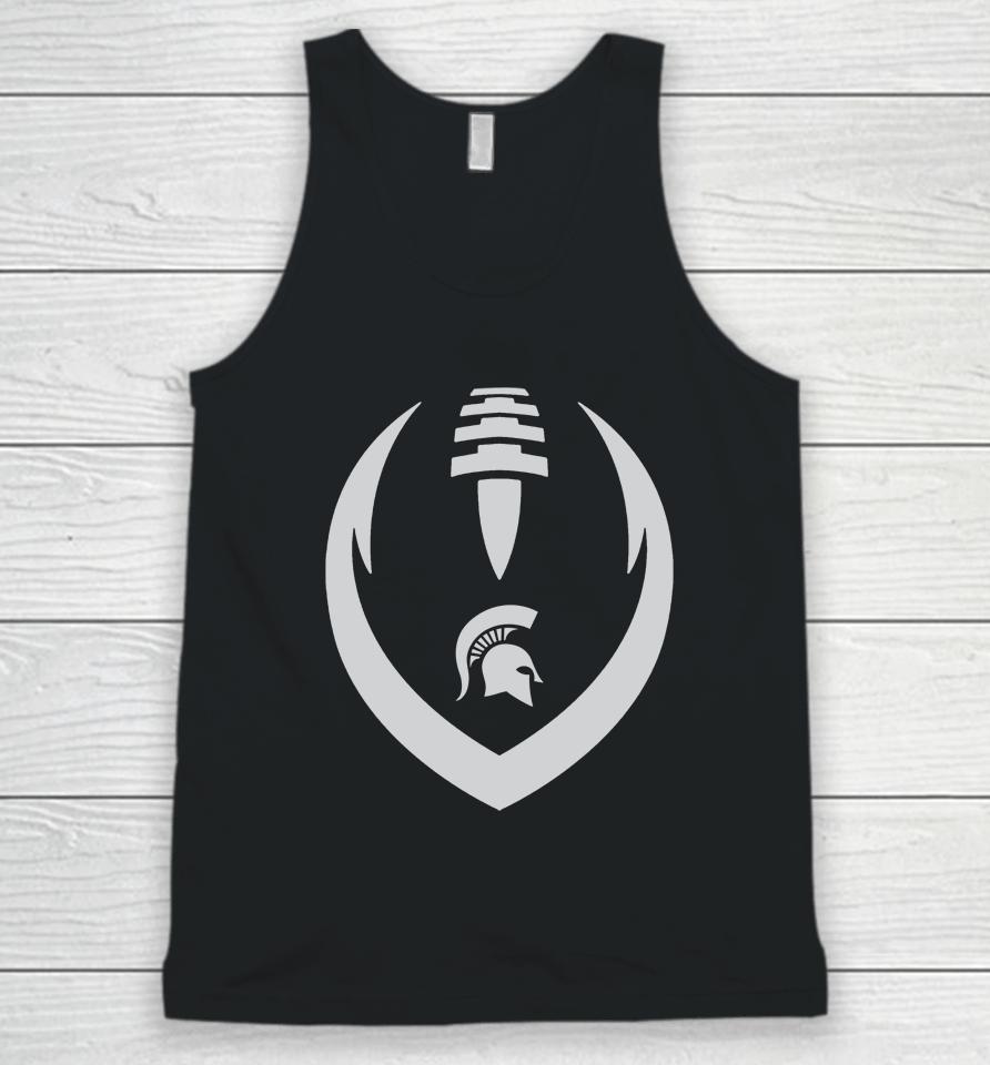 Michigan State Spartans Football Icon Legend Performance Unisex Tank Top