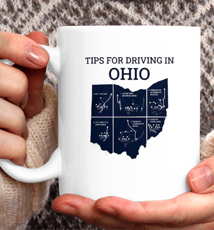 Michigan Tips For Driving Through Ohio Triblend Coffee Mug