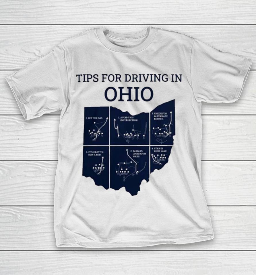 Michigan Tips For Driving Through Ohio Triblend T-Shirt
