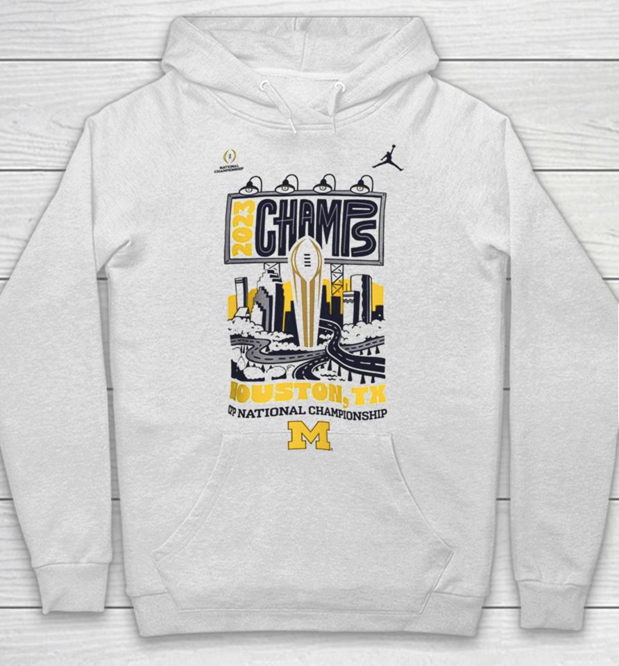 Michigan Wolverines 2023 College Football Playoff 2023 National Champions Expressive Hoodie