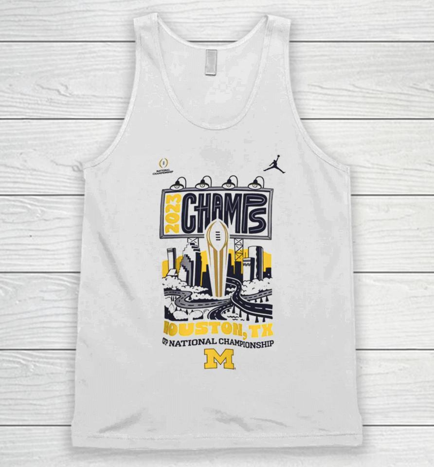 Michigan Wolverines 2023 College Football Playoff 2023 National Champions Expressive Unisex Tank Top
