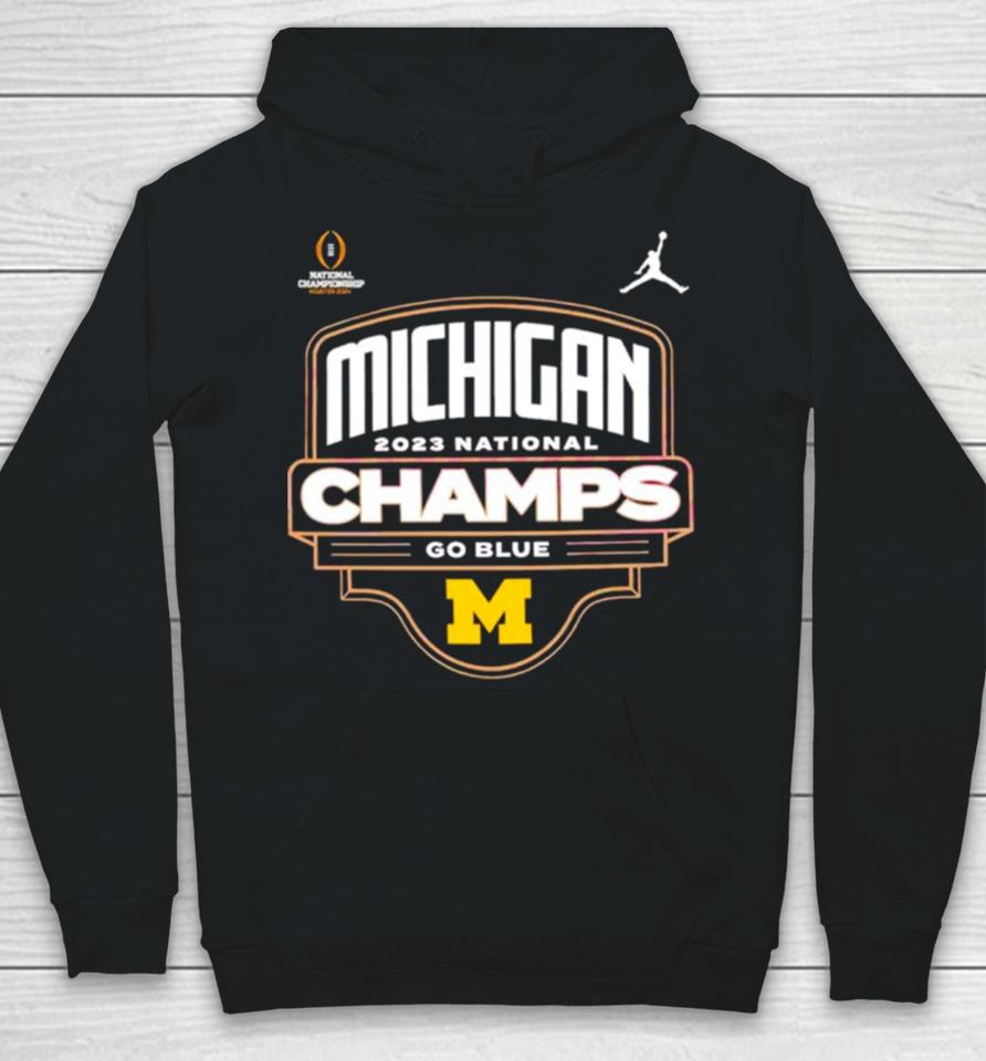 Michigan Wolverines 2023 National Champs Go Blue Hoodie