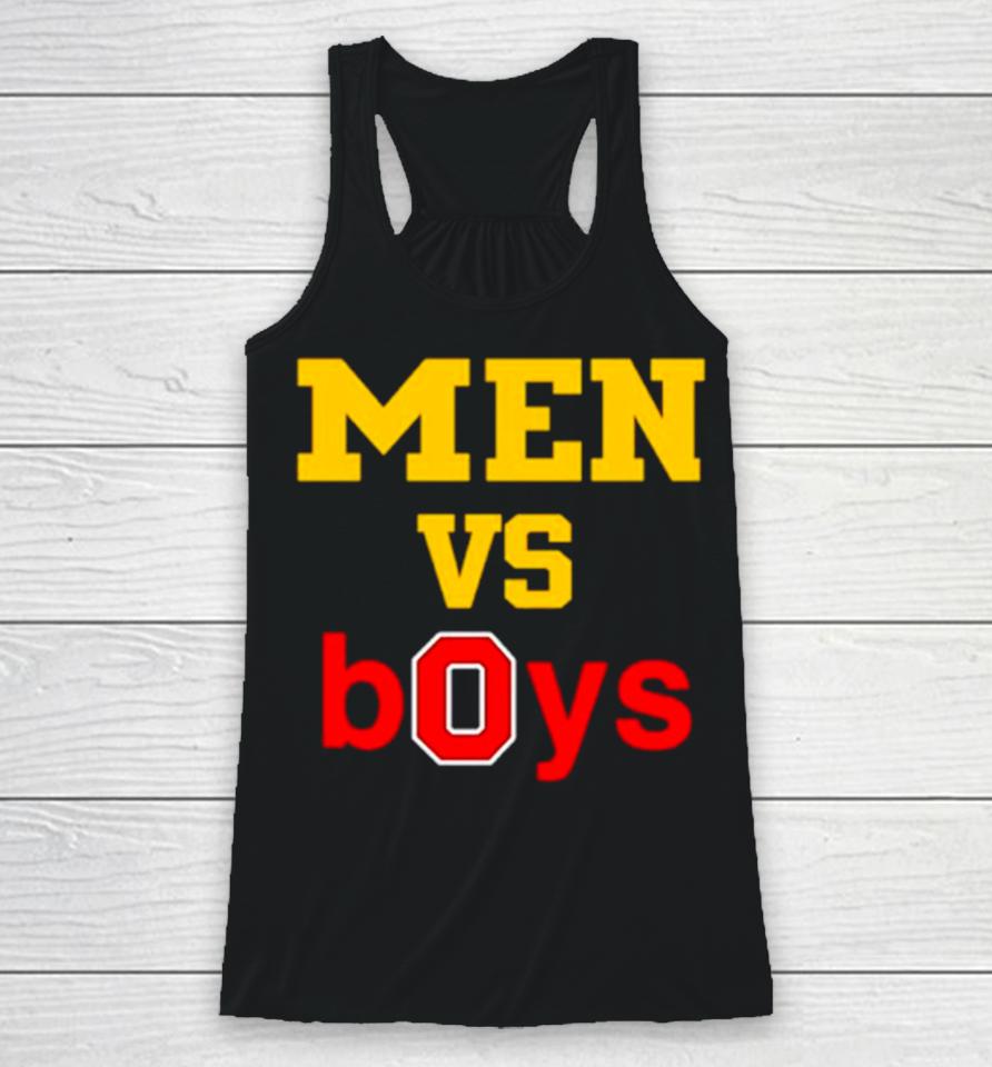 Michigan Wolverines And Ohio State Buckeyes Men Vs Boys Racerback Tank