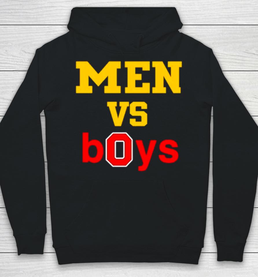 Michigan Wolverines And Ohio State Buckeyes Men Vs Boys Hoodie