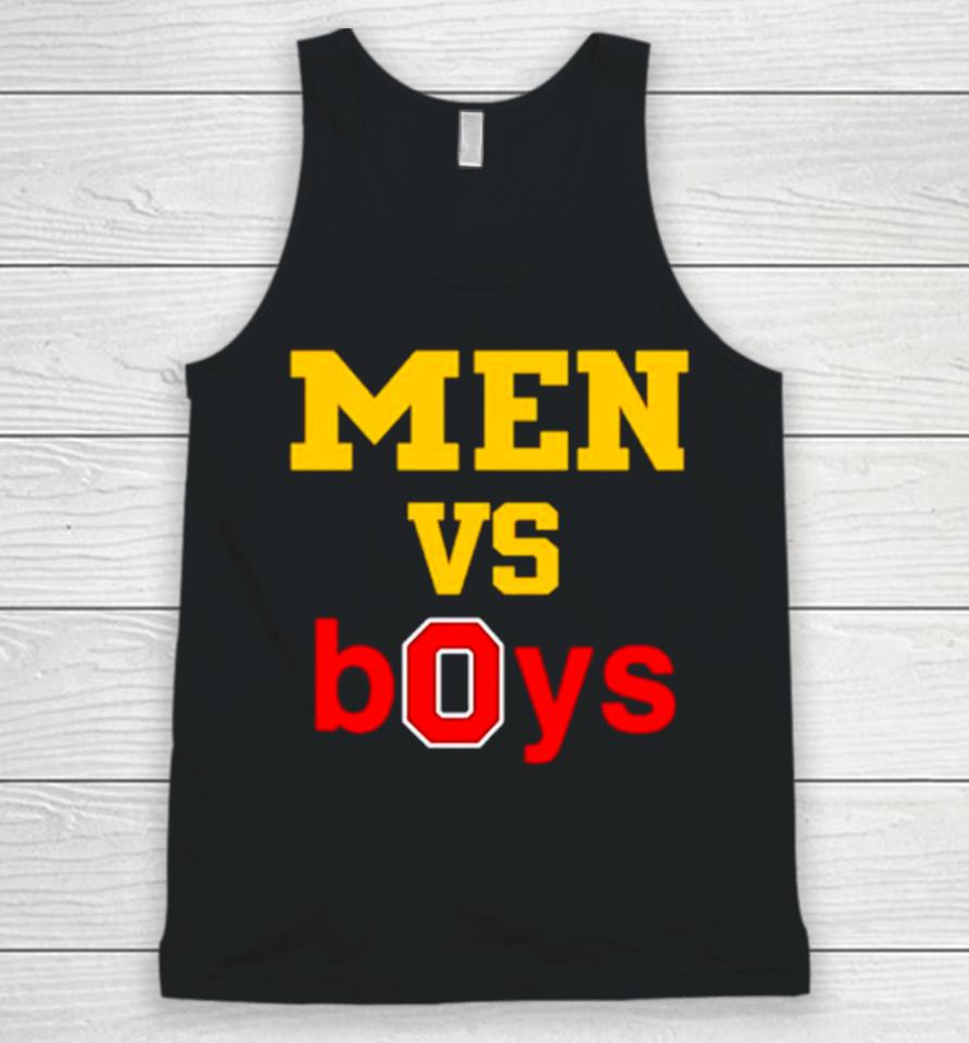 Michigan Wolverines And Ohio State Buckeyes Men Vs Boys Unisex Tank Top