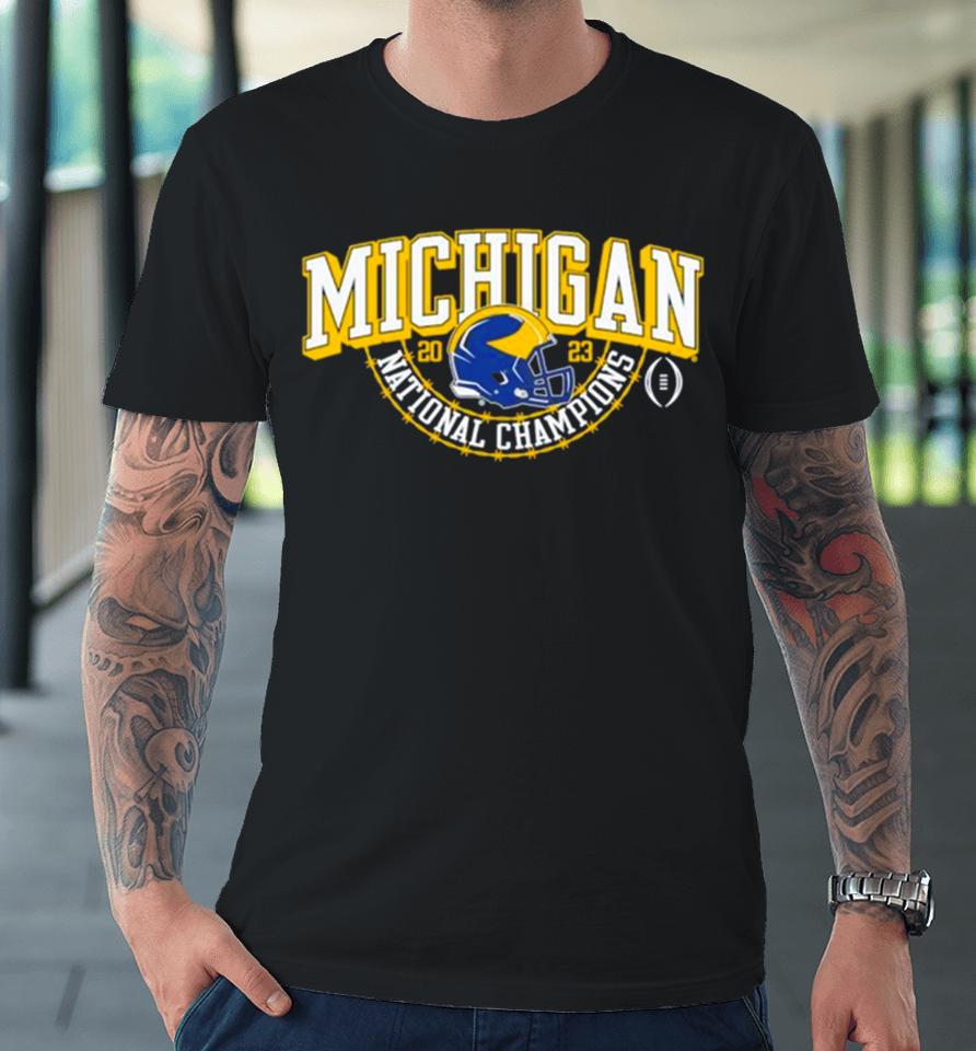 Michigan Wolverines Cfp S2023 National Champions Classic Premium T-Shirt