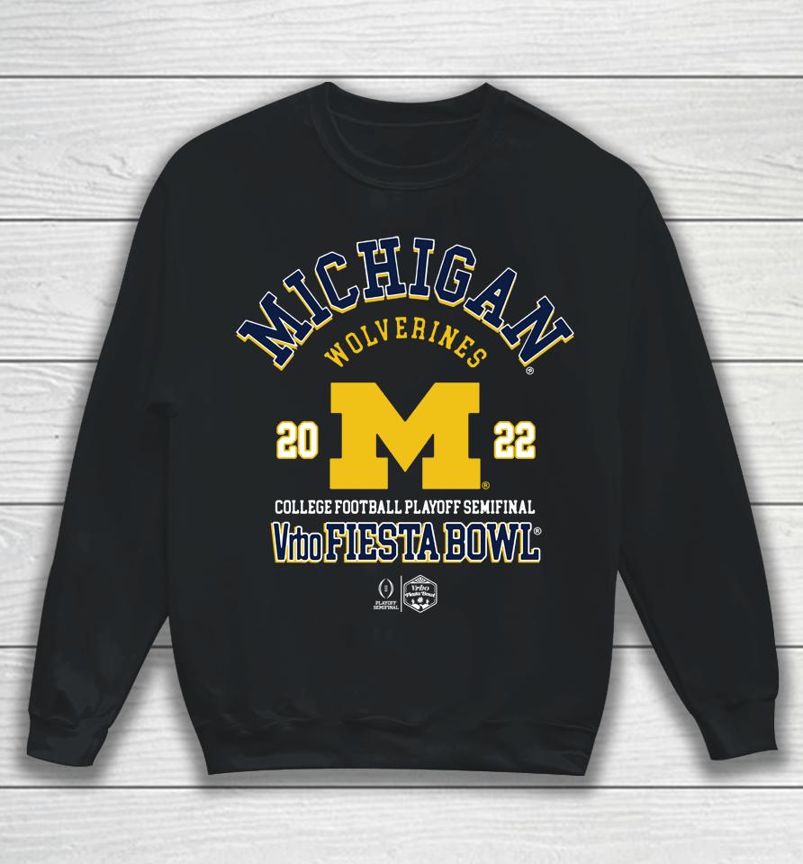 Michigan Wolverines Fiesta Bowl College Football Playoff Bound Sweatshirt