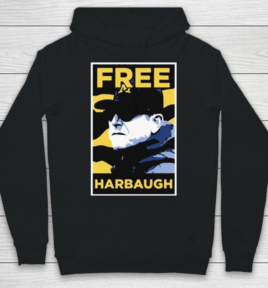 Michigan Wolverines Jj Mccarthy Free Harbaugh Hoodie