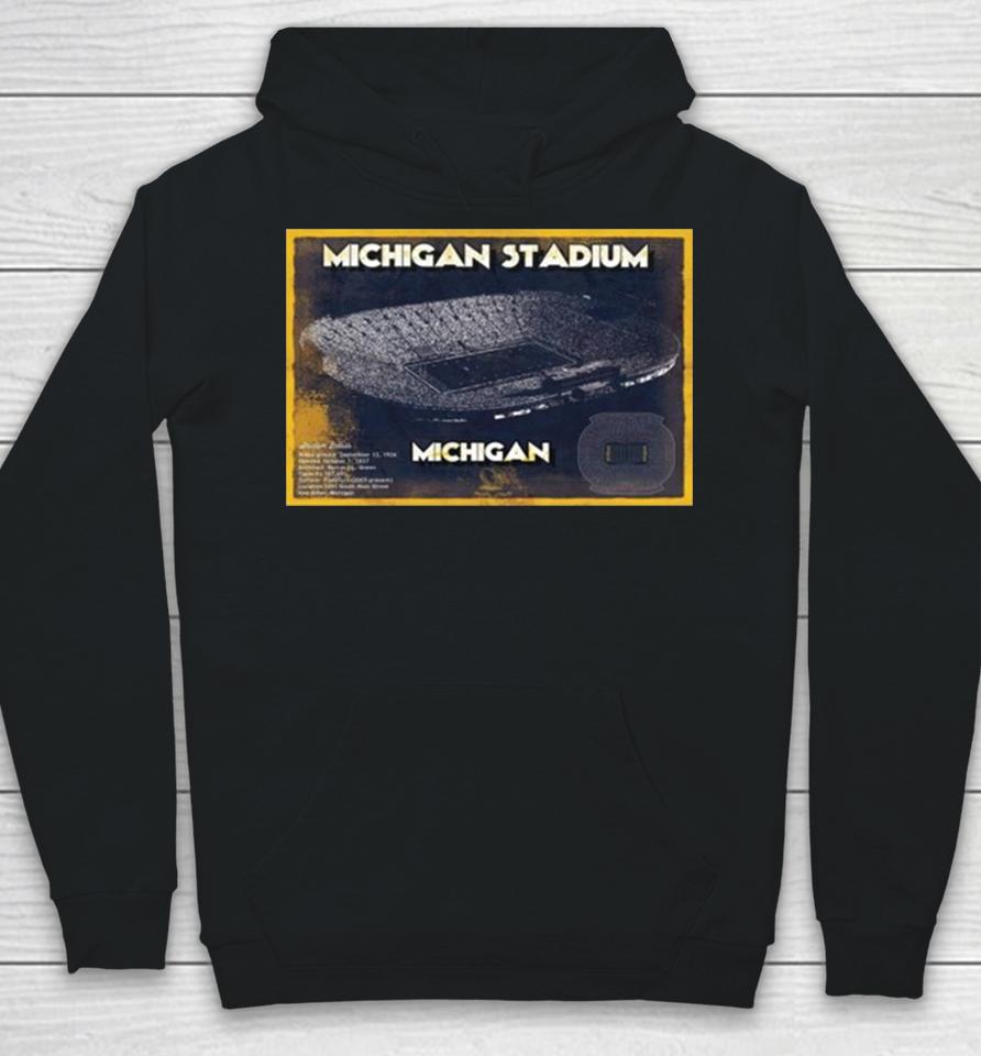 Michigan Wolverines Stadium Best Place For The College Football National Champions Hoodie