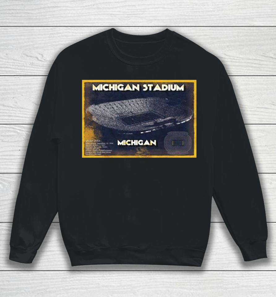 Michigan Wolverines Stadium Best Place For The College Football National Champions Sweatshirt