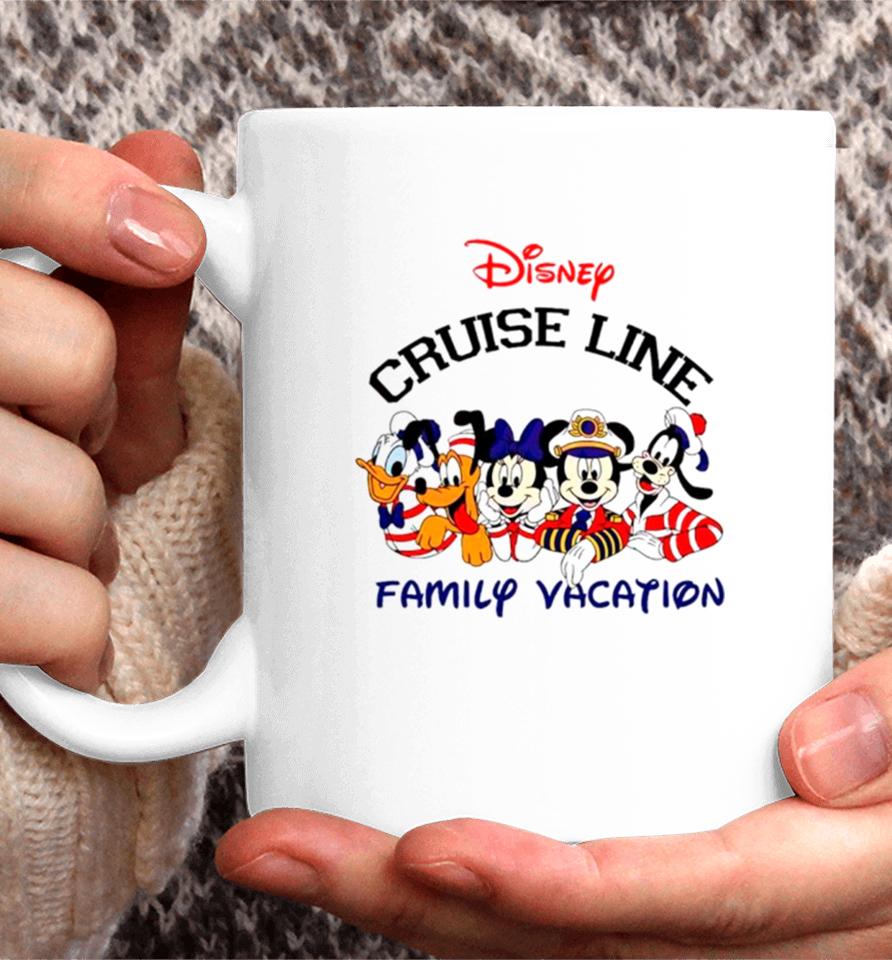 Mickey Friends Disney Cruise Line Family Vacation Coffee Mug