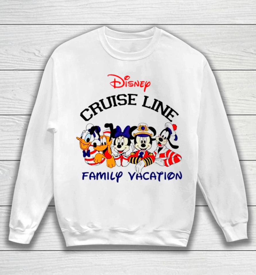 Mickey Friends Disney Cruise Line Family Vacation Sweatshirt