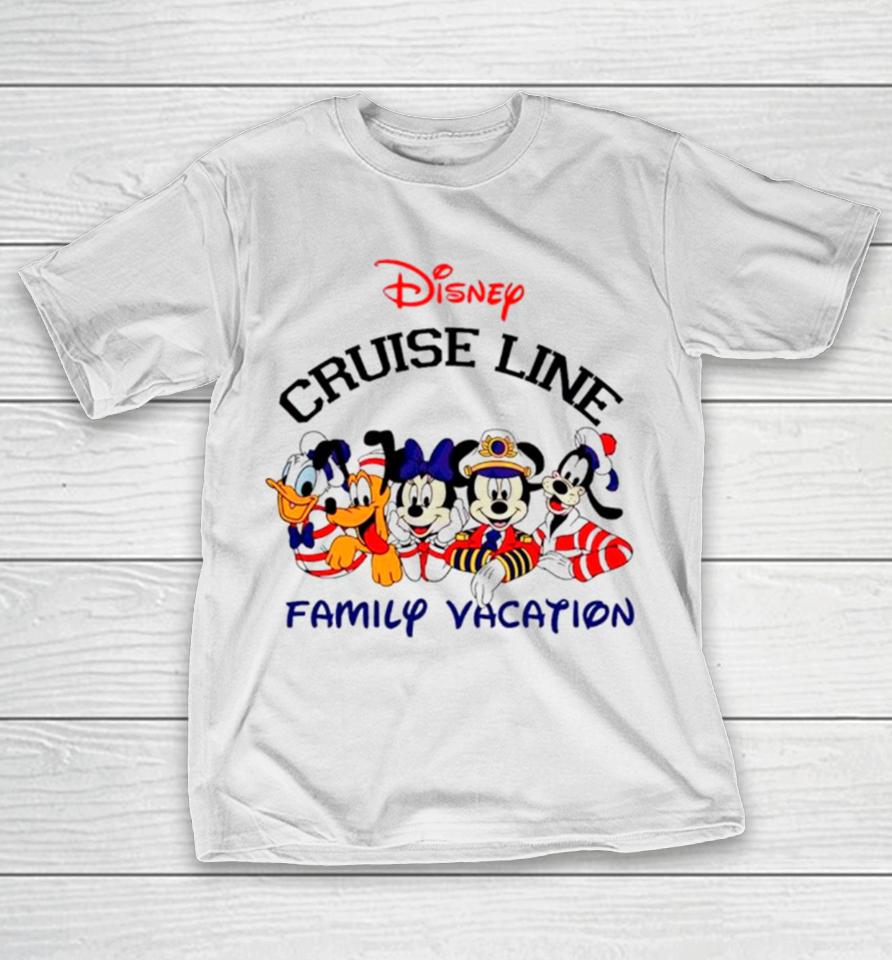 Mickey Friends Disney Cruise Line Family Vacation T-Shirt