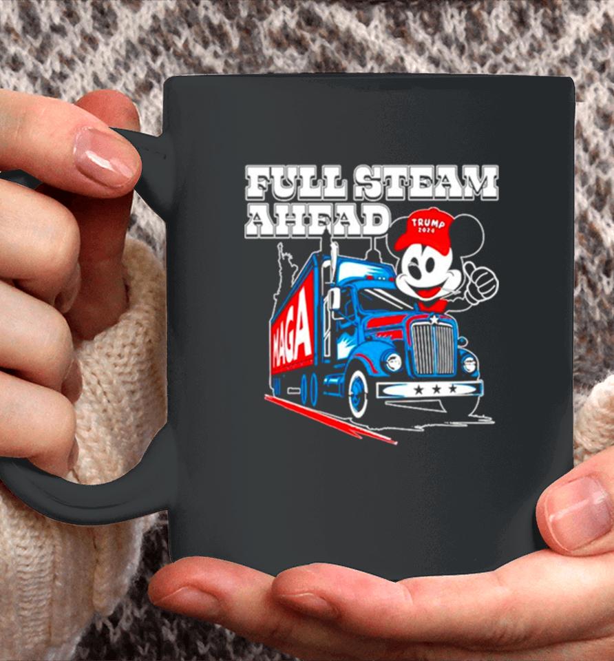 Mickey Maga Full Steam Ahead Truck Remake Coffee Mug