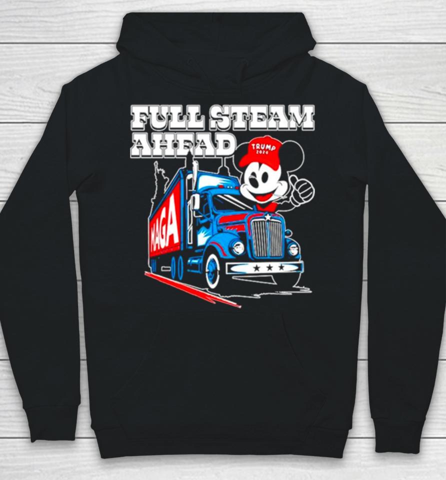 Mickey Maga Full Steam Ahead Truck Remake Hoodie