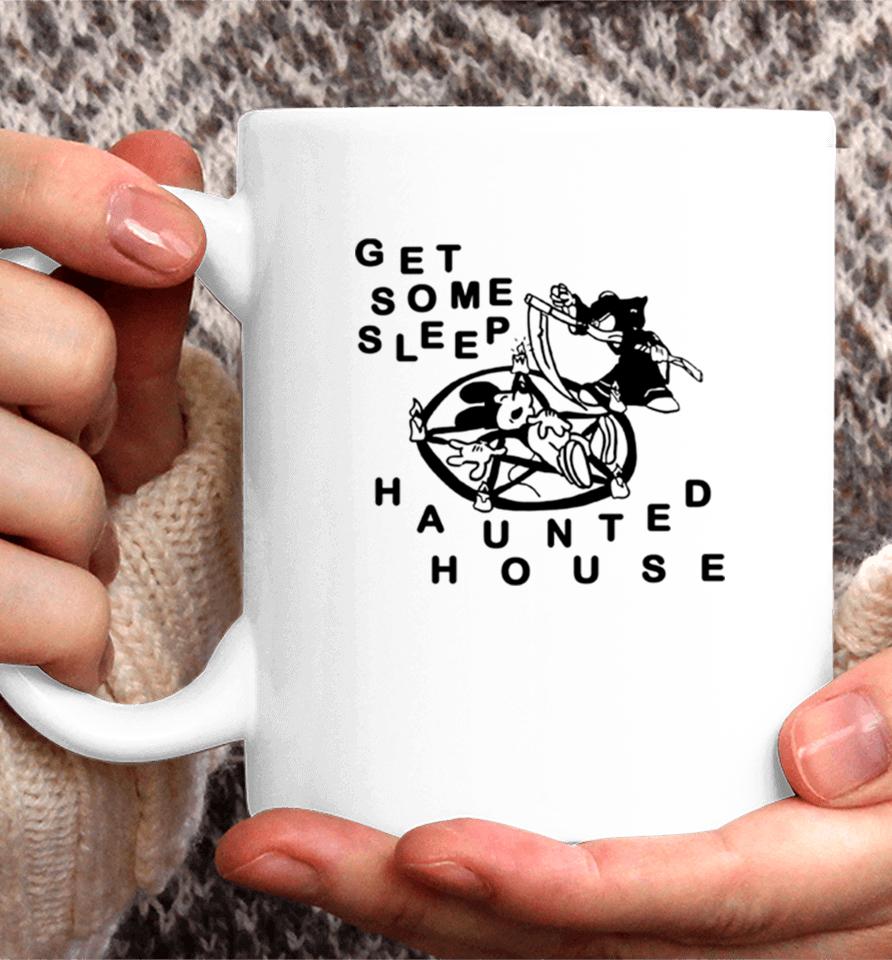 Mickey Mouse Get Some Sleep Haunted House Coffee Mug