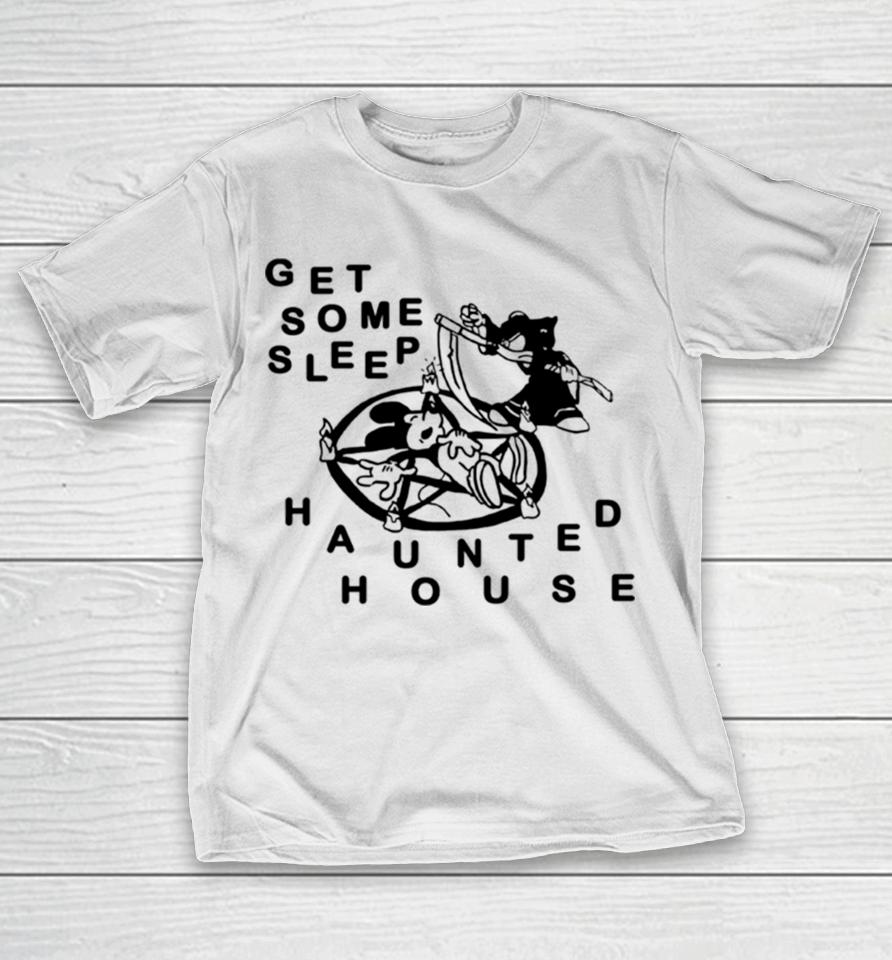 Mickey Mouse Get Some Sleep Haunted House T-Shirt