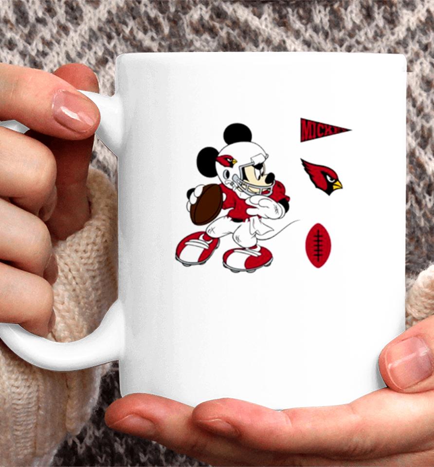Mickey Mouse Player Arizona Cardinals Disney Football Coffee Mug