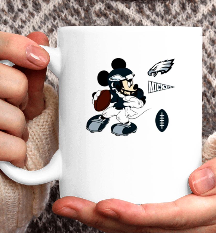 Mickey Mouse Player Philadelphia Eagles Disney Football Coffee Mug