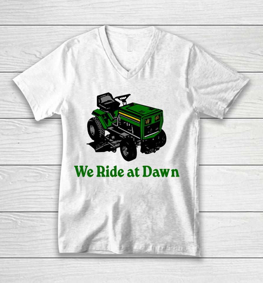 Middle Class Fancy We Ride At Dawn Unisex V-Neck T-Shirt