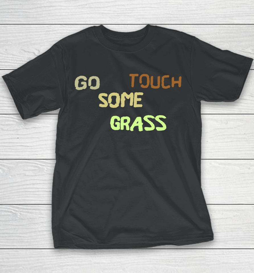 Middle Kid Go Touch Some Grass Youth T-Shirt