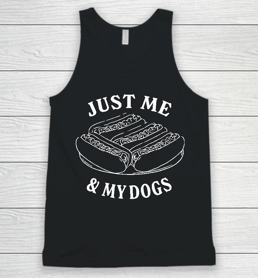 Middleclassfancy Just Me And My Dogs Unisex Tank Top