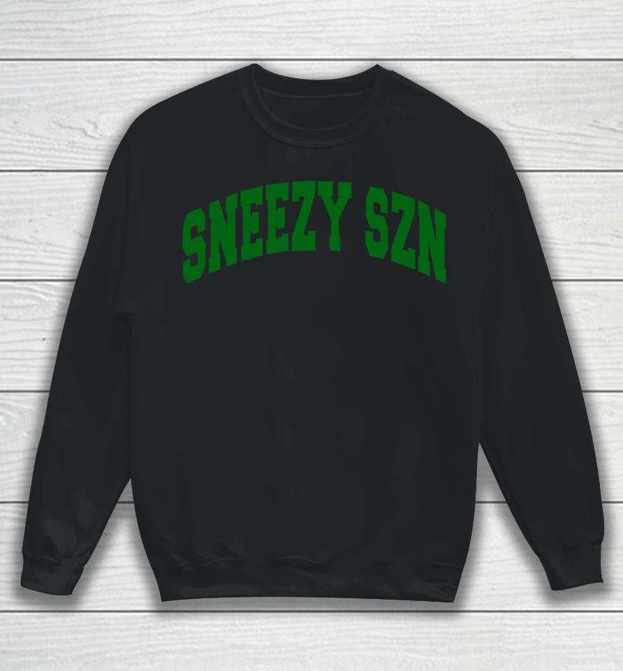 Middleclassfancy Store Sneezy Szn Sweatshirt