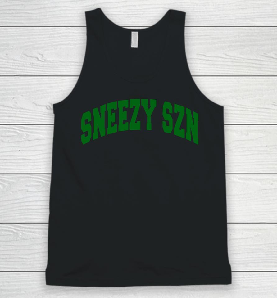 Middleclassfancy Store Sneezy Szn Unisex Tank Top