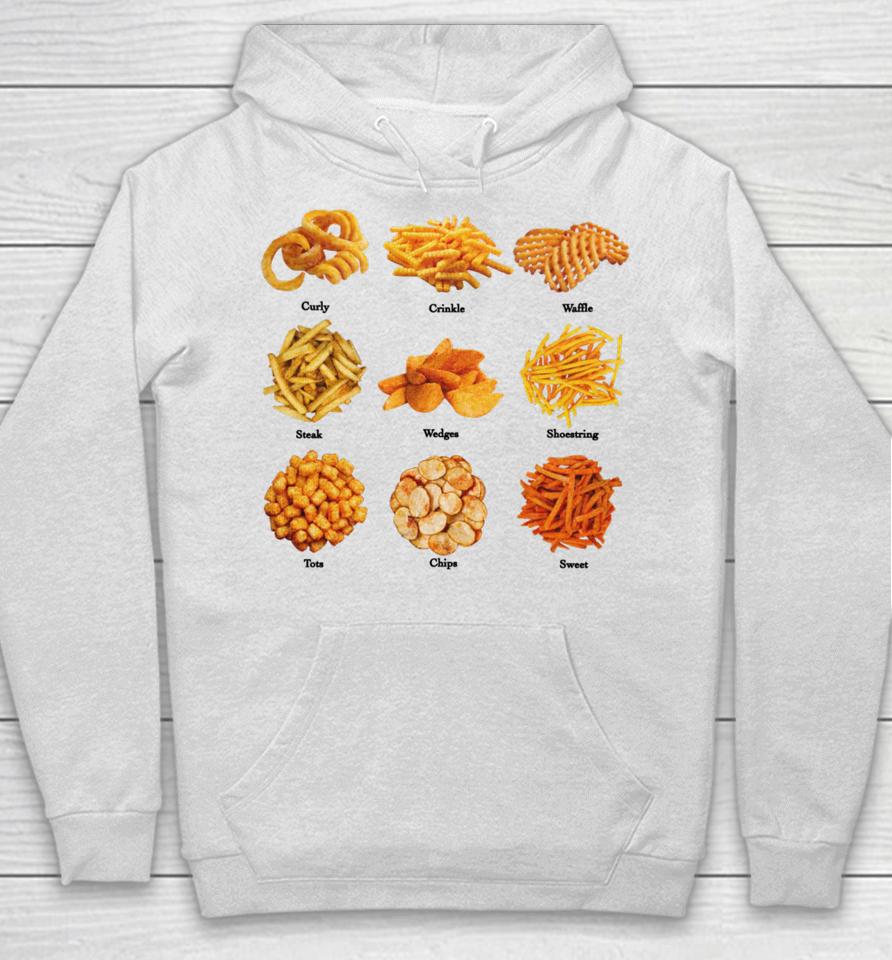 Middleclassfancy Store Styles Of French Fries Hoodie