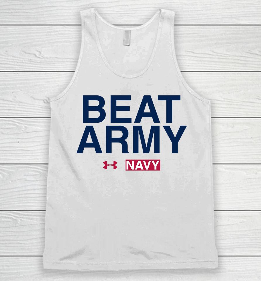 Midshipmen 2022 Special Games Beat Army Under Armour Unisex Tank Top