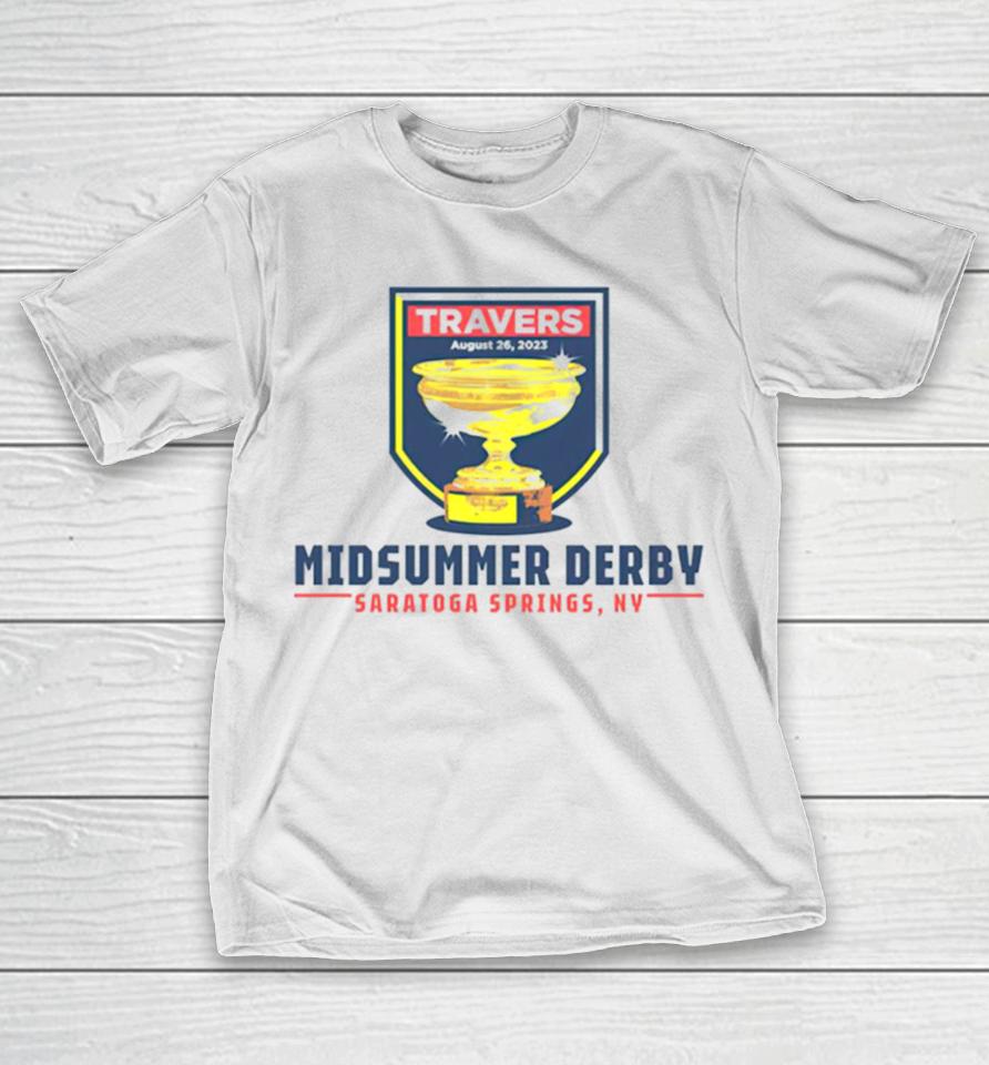 Midsummer Derby Saratoga Springs Ny T-Shirt